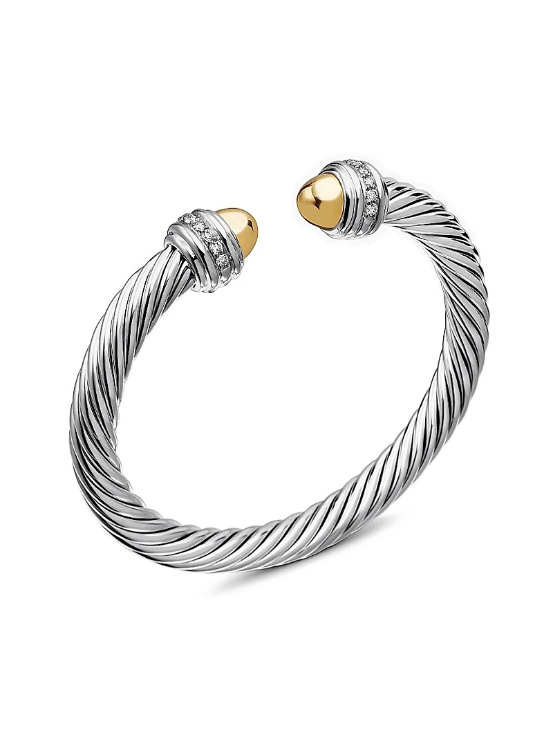 Classic Cable Bracelet in Sterling Silver