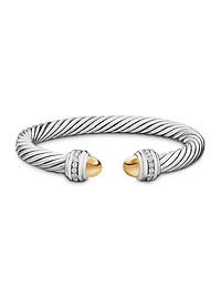 Classic Cable Bracelet in Sterling Silver