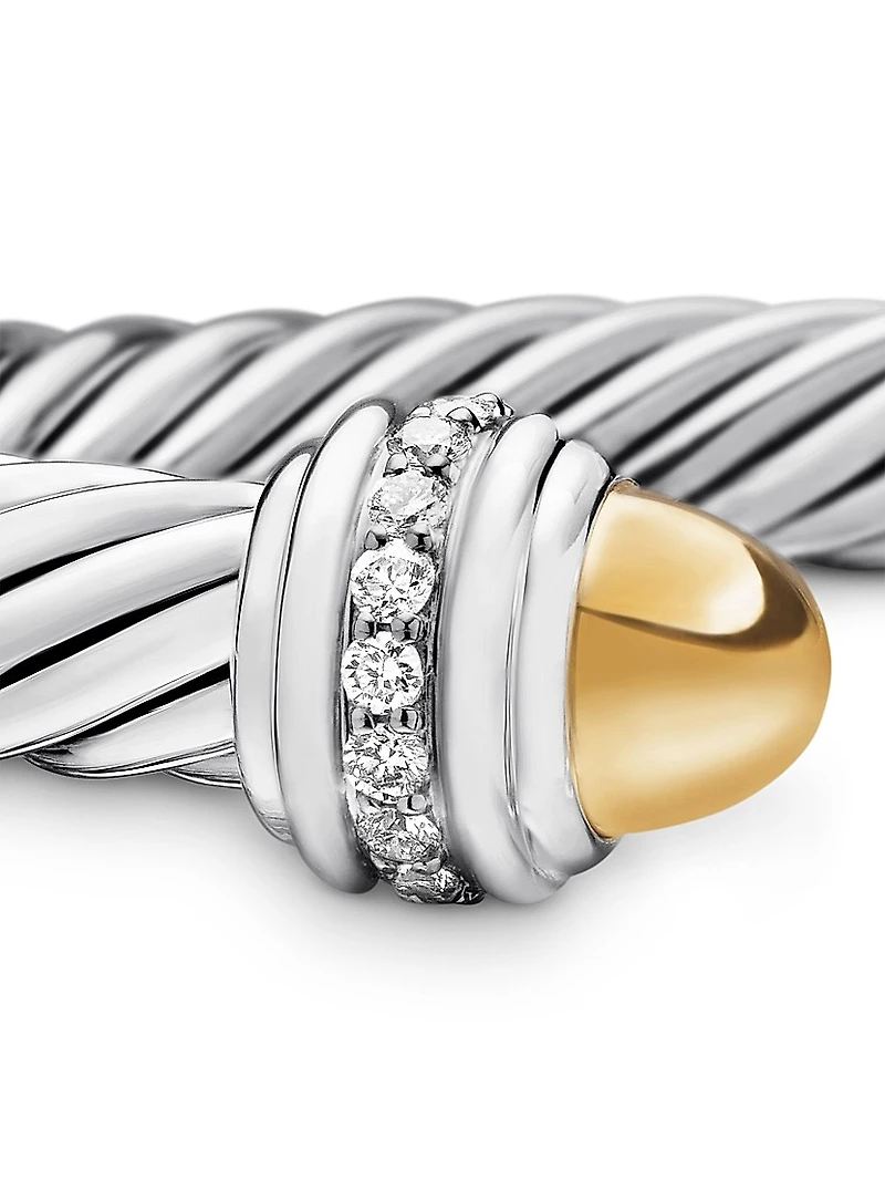 Classic Cable Bracelet in Sterling Silver