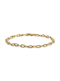 DY Madison Chain Bracelet 18K Yellow Gold