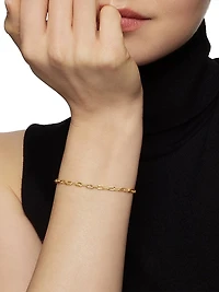 DY Madison Chain Bracelet 18K Yellow Gold