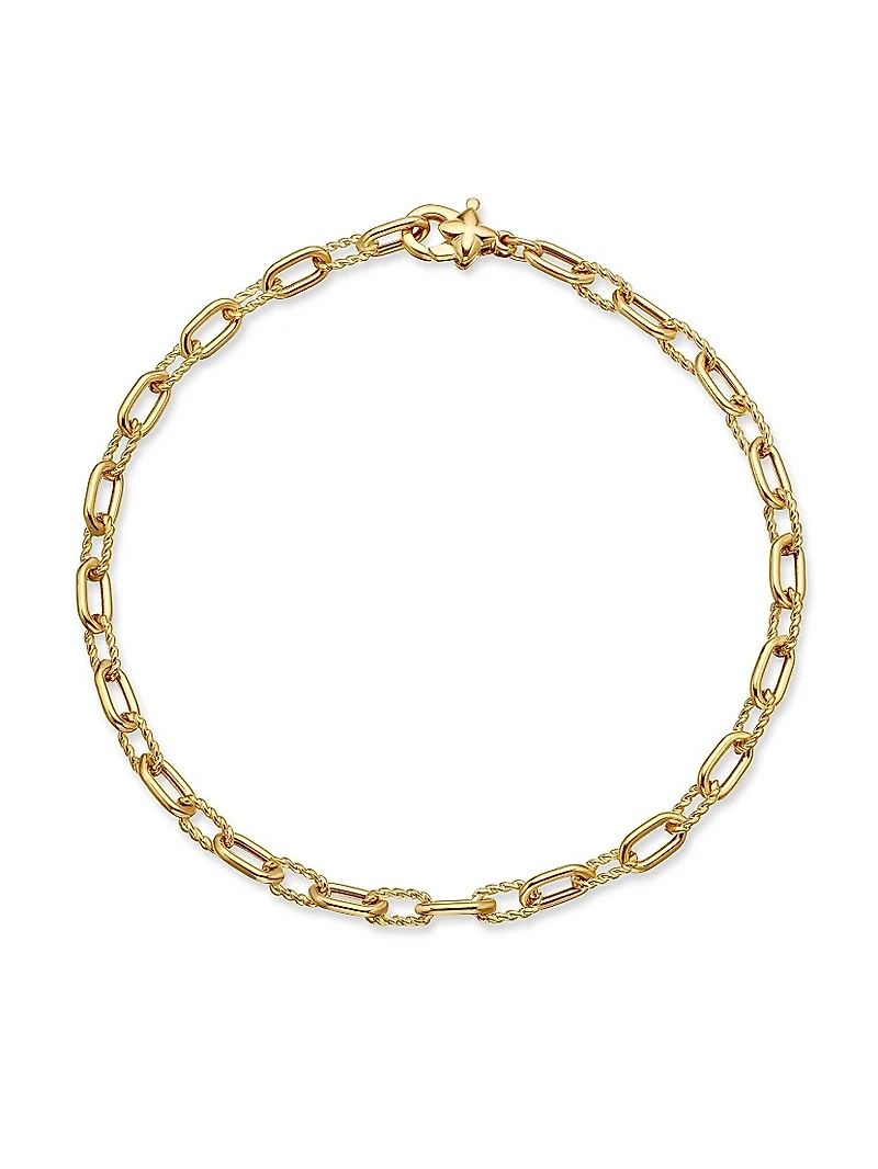 DY Madison Chain Bracelet 18K Yellow Gold