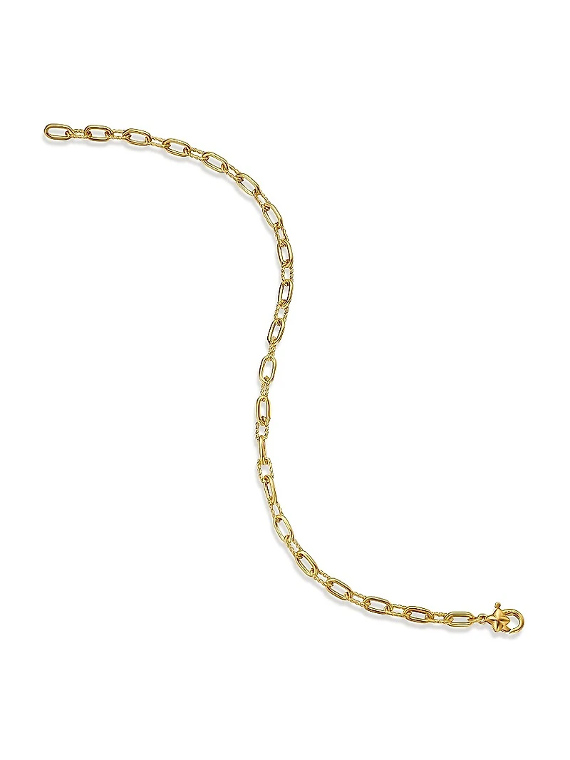 DY Madison Chain Bracelet 18K Yellow Gold