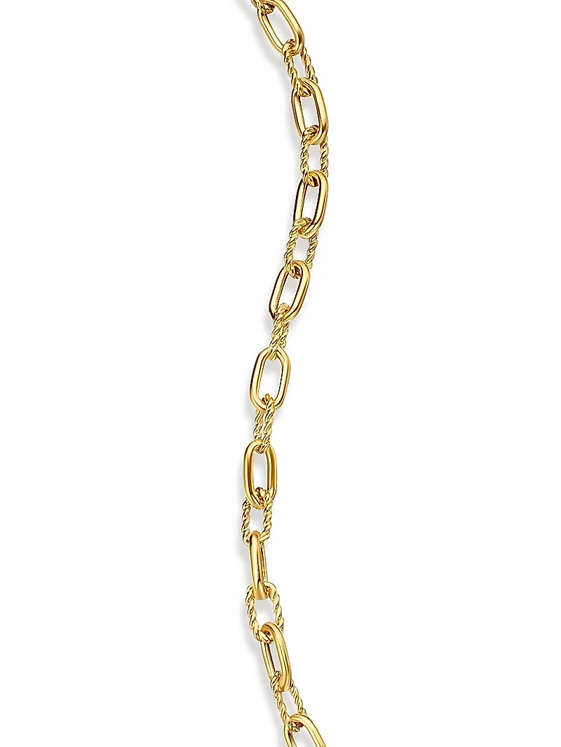DY Madison Chain Bracelet 18K Yellow Gold