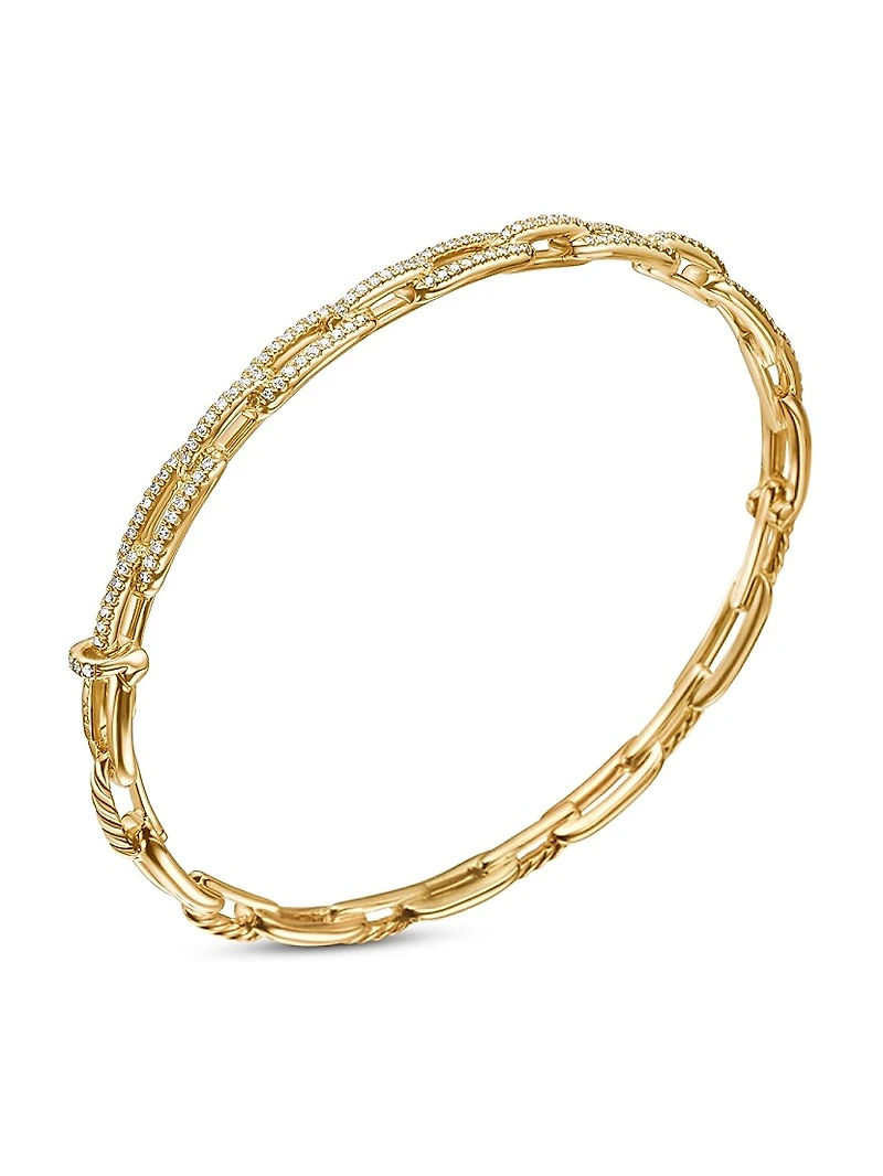 Stax Chain Link Bracelet 18K Yellow Gold