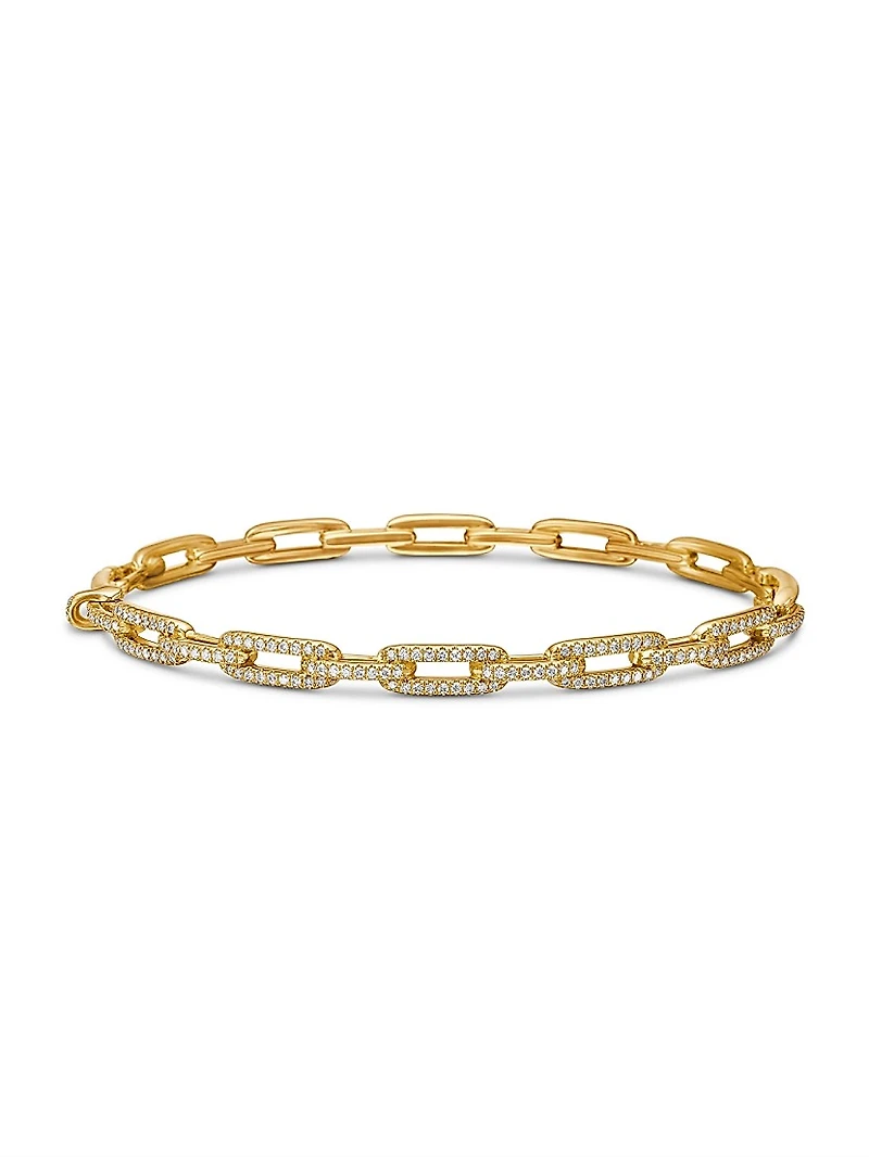 Stax Chain Link Bracelet 18K Yellow Gold