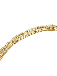 Stax Chain Link Bracelet 18K Yellow Gold