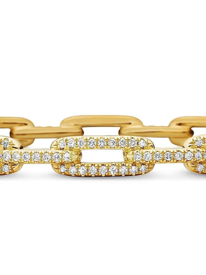 Stax Chain Link Bracelet 18K Yellow Gold