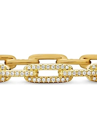 Stax Chain Link Bracelet 18K Yellow Gold