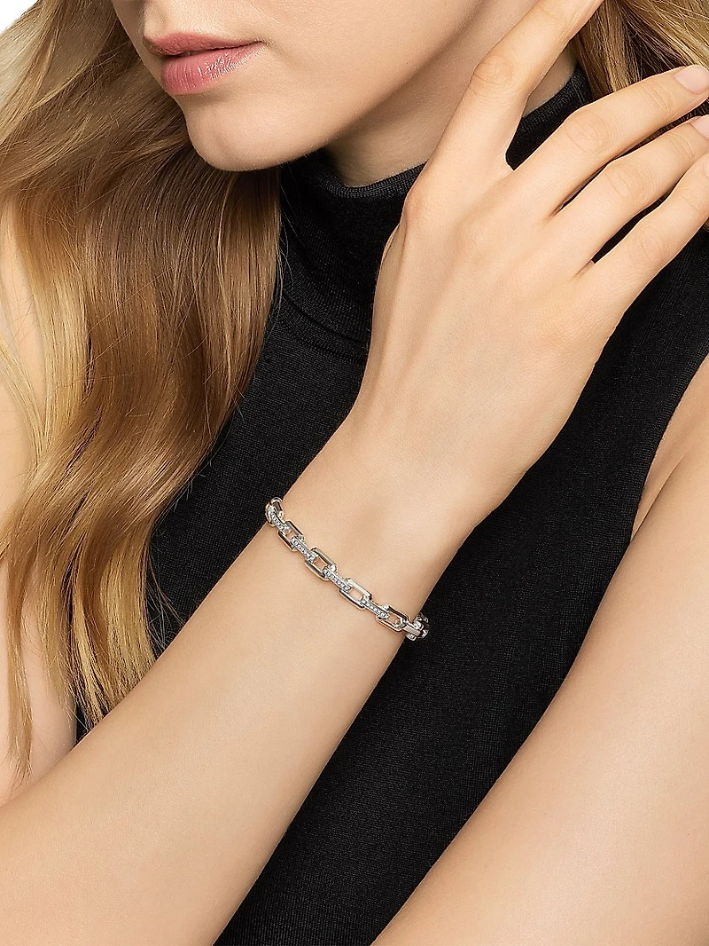 Stax Pavé Chain Link Bracelet