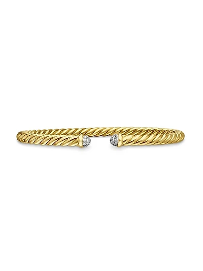 Cable Flex Bracelet in 18K Yellow Gold