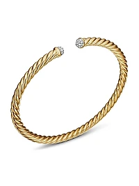 Cable Flex Bracelet in 18K Yellow Gold