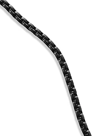 Box Chain Necklace Stainless Steel, 2.7MM