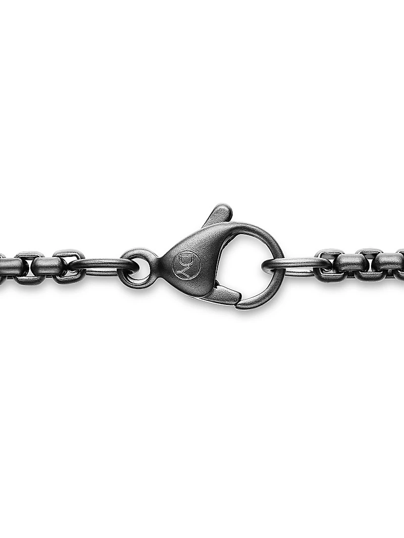 Box Chain Necklace Stainless Steel, 2.7MM