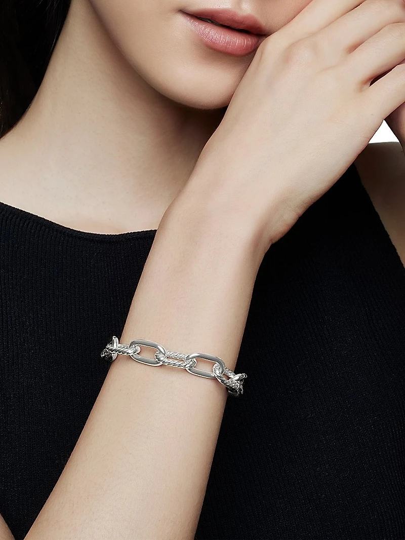 DY Madison Chain Bracelet Sterling Silver