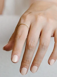 Seline 14K Yellow Gold & 0.11 TCW Diamond Ring