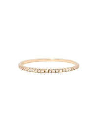 Seline 14K Yellow Gold & 0.11 TCW Diamond Ring