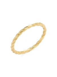 Liv 14K Yellow Gold Rope Ring