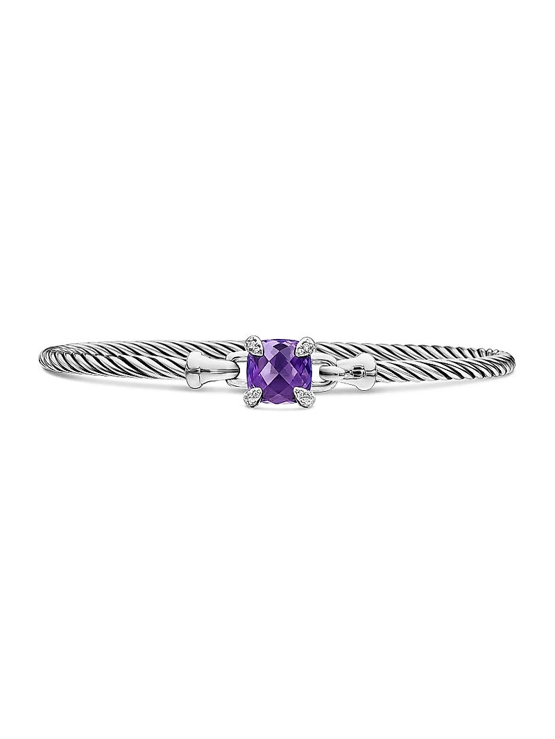 Chatelaine® Bracelet with Pavé Diamonds