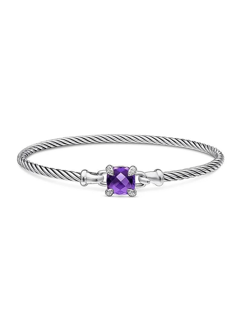 Chatelaine® Bracelet with Pavé Diamonds