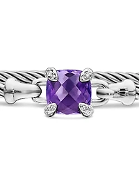 Chatelaine® Bracelet with Pavé Diamonds