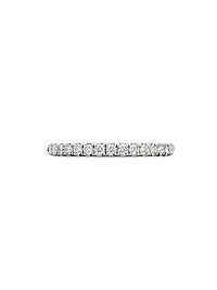 Cable Collectibles Stack Ring 18K White Gold