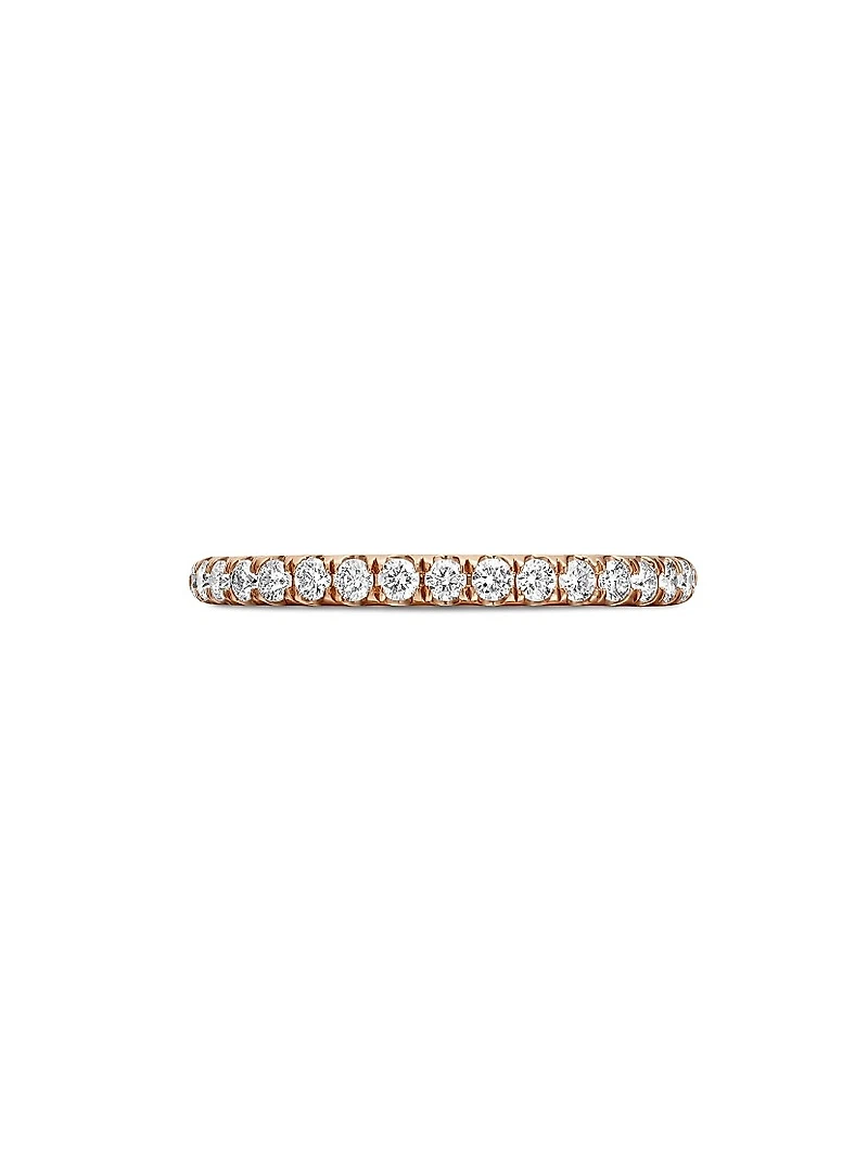 Cable Collectibles Stack Ring 18K Rose Gold