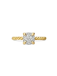 Petite Chatelaine Ring in 18K Yellow Gold