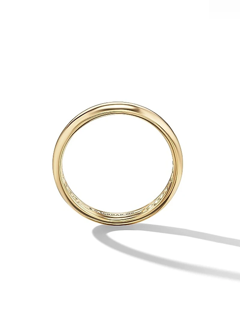 DY Classic Band in 18k Gold