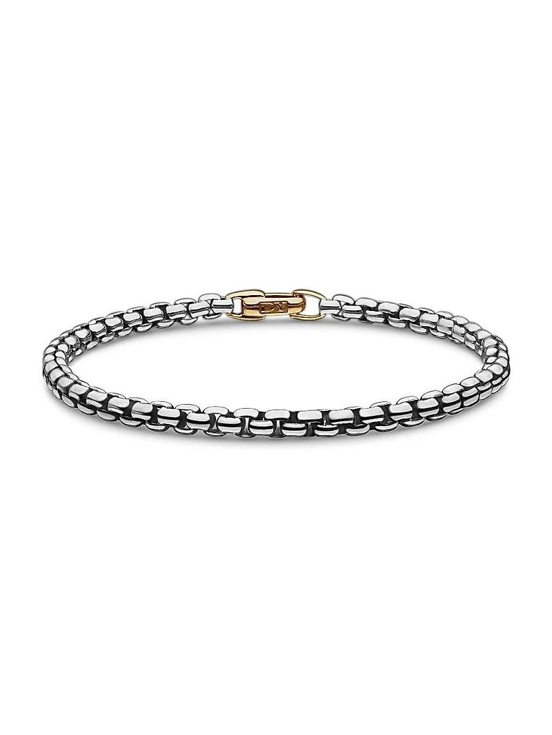 DY Bel Aire Box Chain Bracelet Sterling Silver