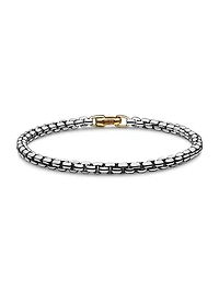 DY Bel Aire Box Chain Bracelet Sterling Silver