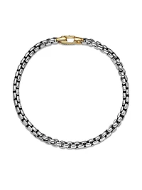 DY Bel Aire Box Chain Bracelet Sterling Silver