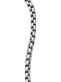 DY Bel Aire Box Chain Bracelet Sterling Silver