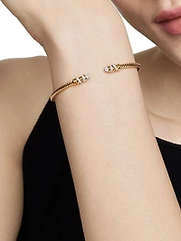 Helena End Station Bracelet 18K Yellow Gold with Diamonds