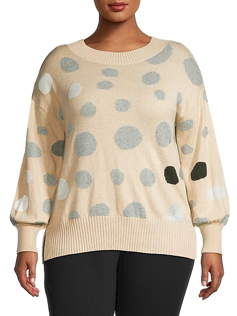 Sweet Spot Cotton-Blend Sweater