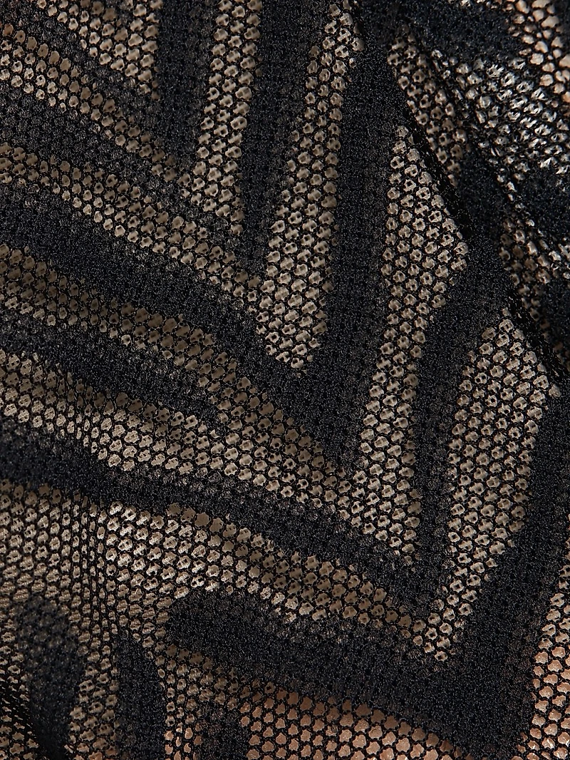 Graphic Allure Molded Mesh Underwire Bra