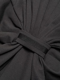 Tab Front Jersey Dress