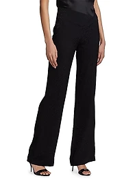Animal Totem Jacquard Pants