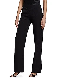 Animal Totem Jacquard Pants
