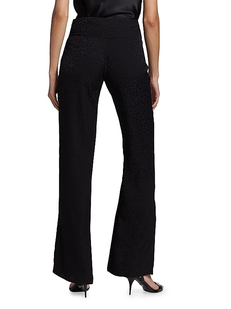 Animal Totem Jacquard Pants
