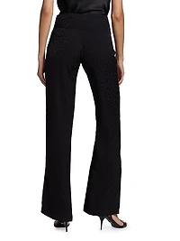 Animal Totem Jacquard Pants