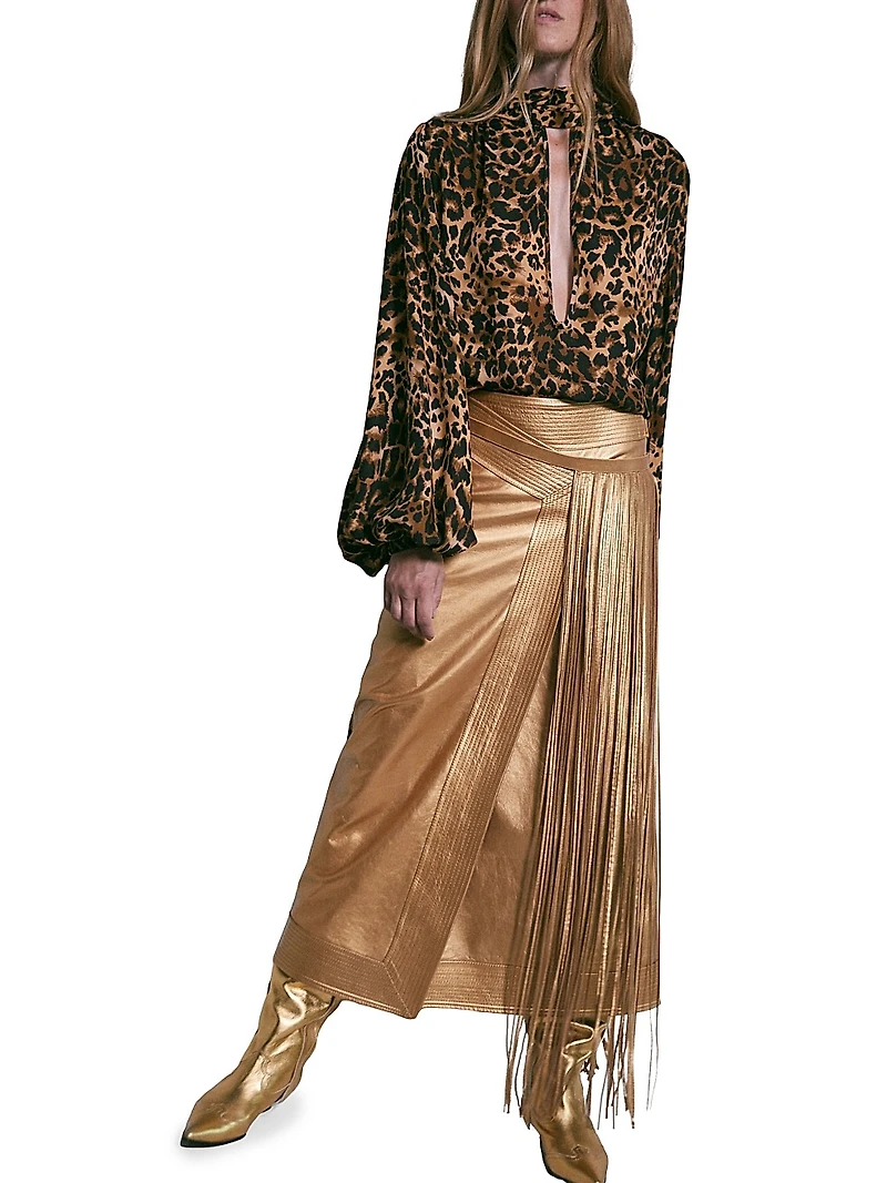 Romancero Gitano Leopard Top