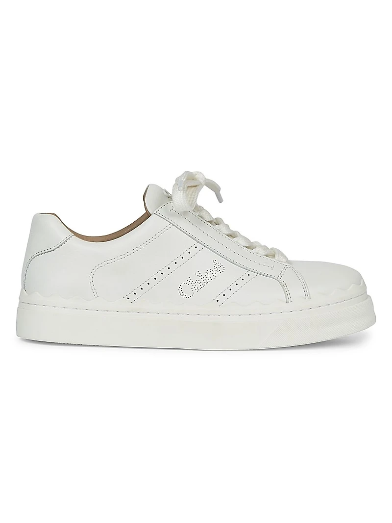 Lauren Leather Low-Top Sneakers