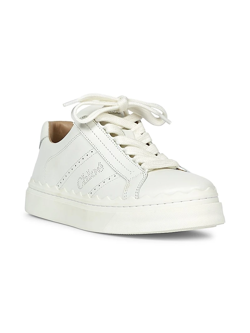 Lauren Leather Low-Top Sneakers