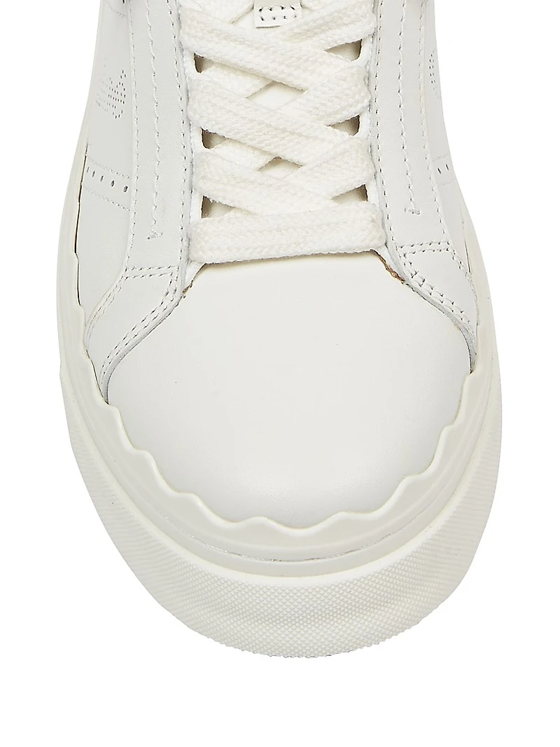 Lauren Leather Low-Top Sneakers