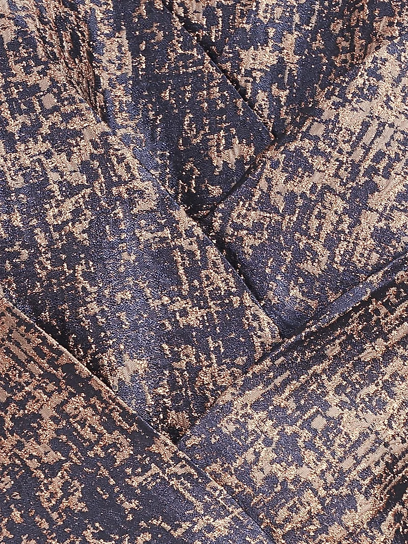 Rhoda Abstract Jacquard Midi-Dress