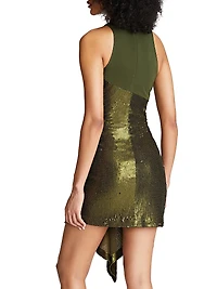 Ida Sequined Jersey Minidress