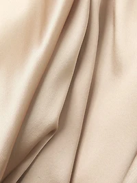 Key Essentials Silk Two-Piece Pajama Set