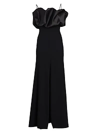 Vaughn Ruffled Mermaid Gown