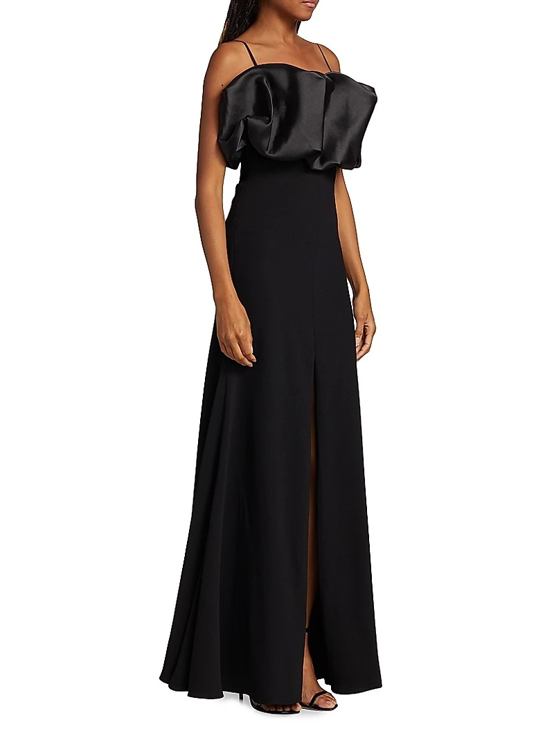 Vaughn Ruffled Mermaid Gown